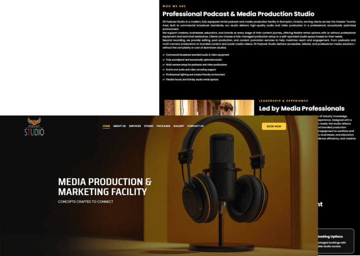 S5 Podcast Studio Case Study Hero